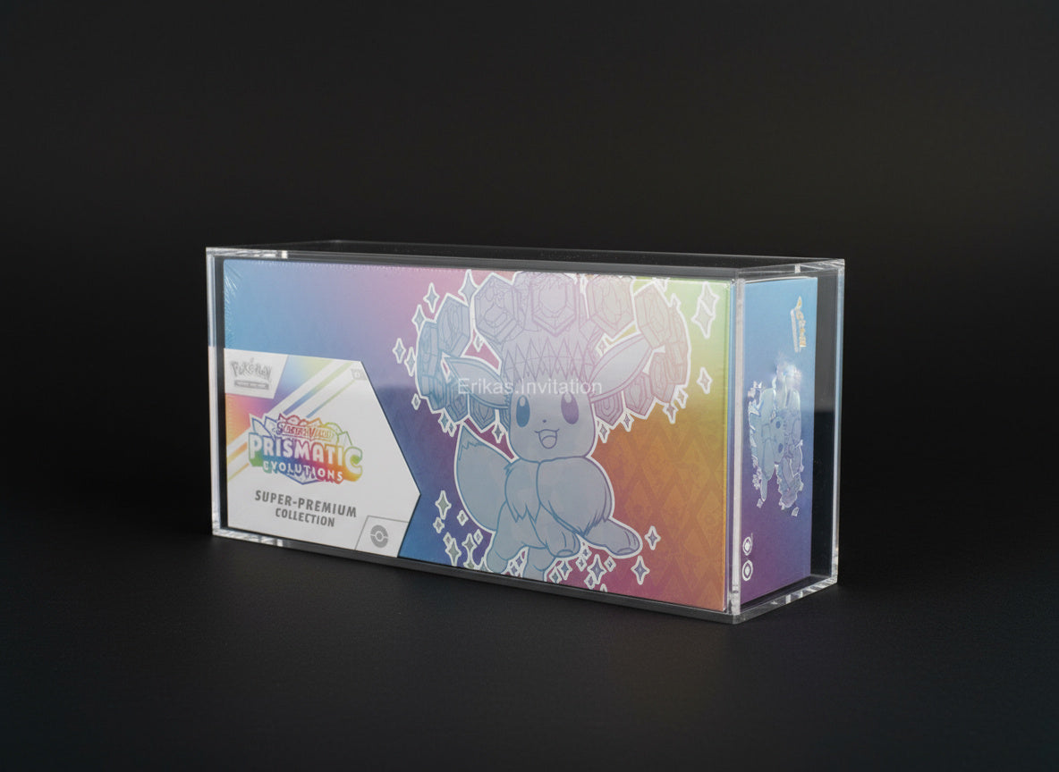 Super Premium Collection (Prismatic) (SPC) Acrylic Display Case – Erika's  Invitation
