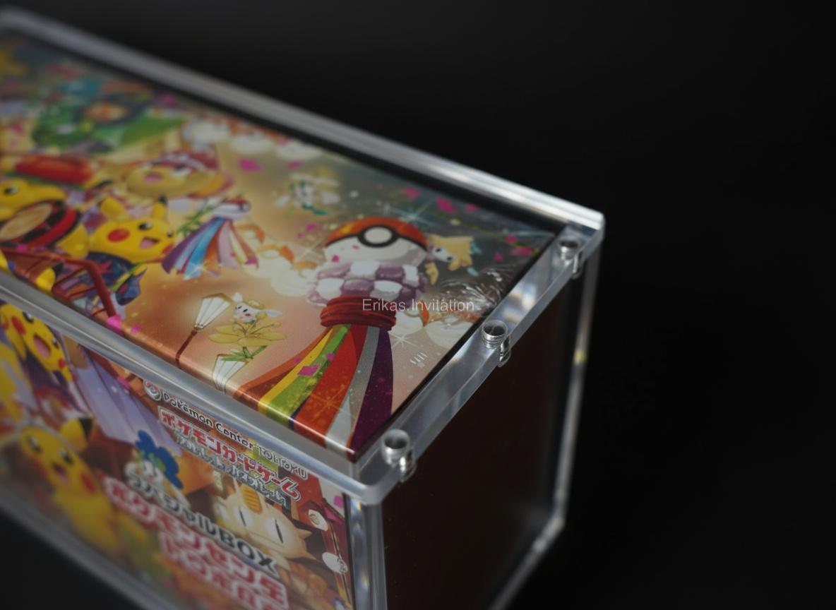 Japanese Pokemon Center Special Box Acrylic Display Case