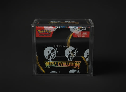 (English) Booster Box Acrylic Display Case