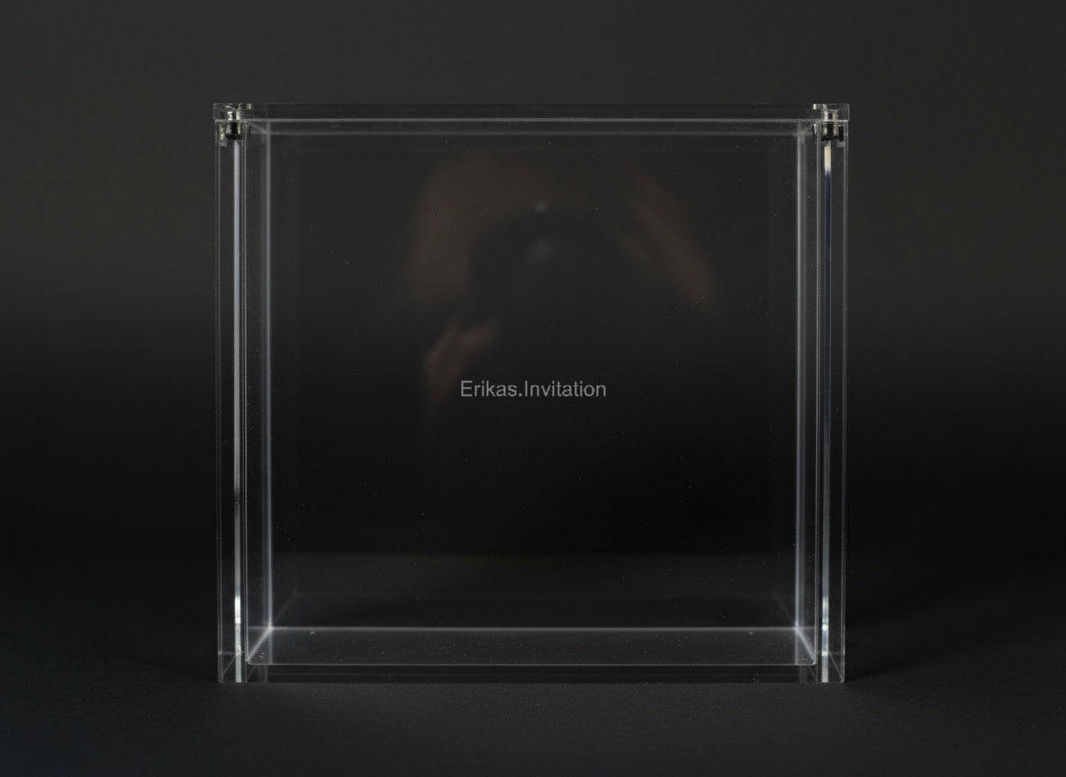 Japanese) Booster Box (Holds 30 Booster Packs) Acrylic Display Case Erika's Invitation Japanese) Booster Box (Holds 30 Booster Packs) Acrylic Display Case Erika's Invitation