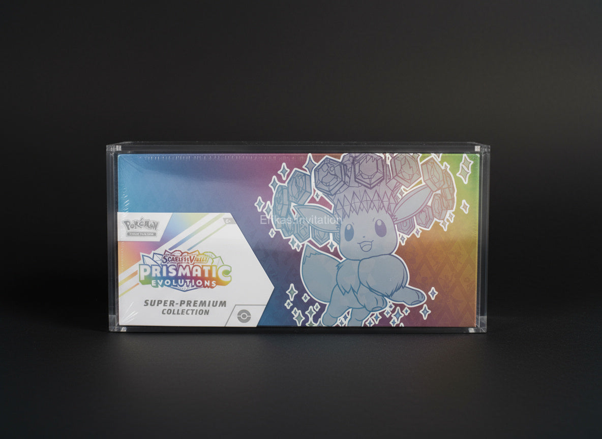 Super Premium Collection (Prismatic) (SPC) Acrylic Display Case