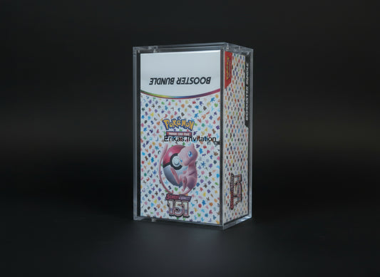Booster Bundle Display Acrylic Display Case