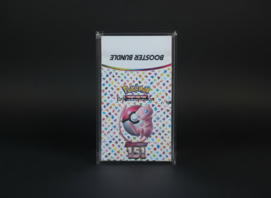 Booster Bundle Display Acrylic Display Case