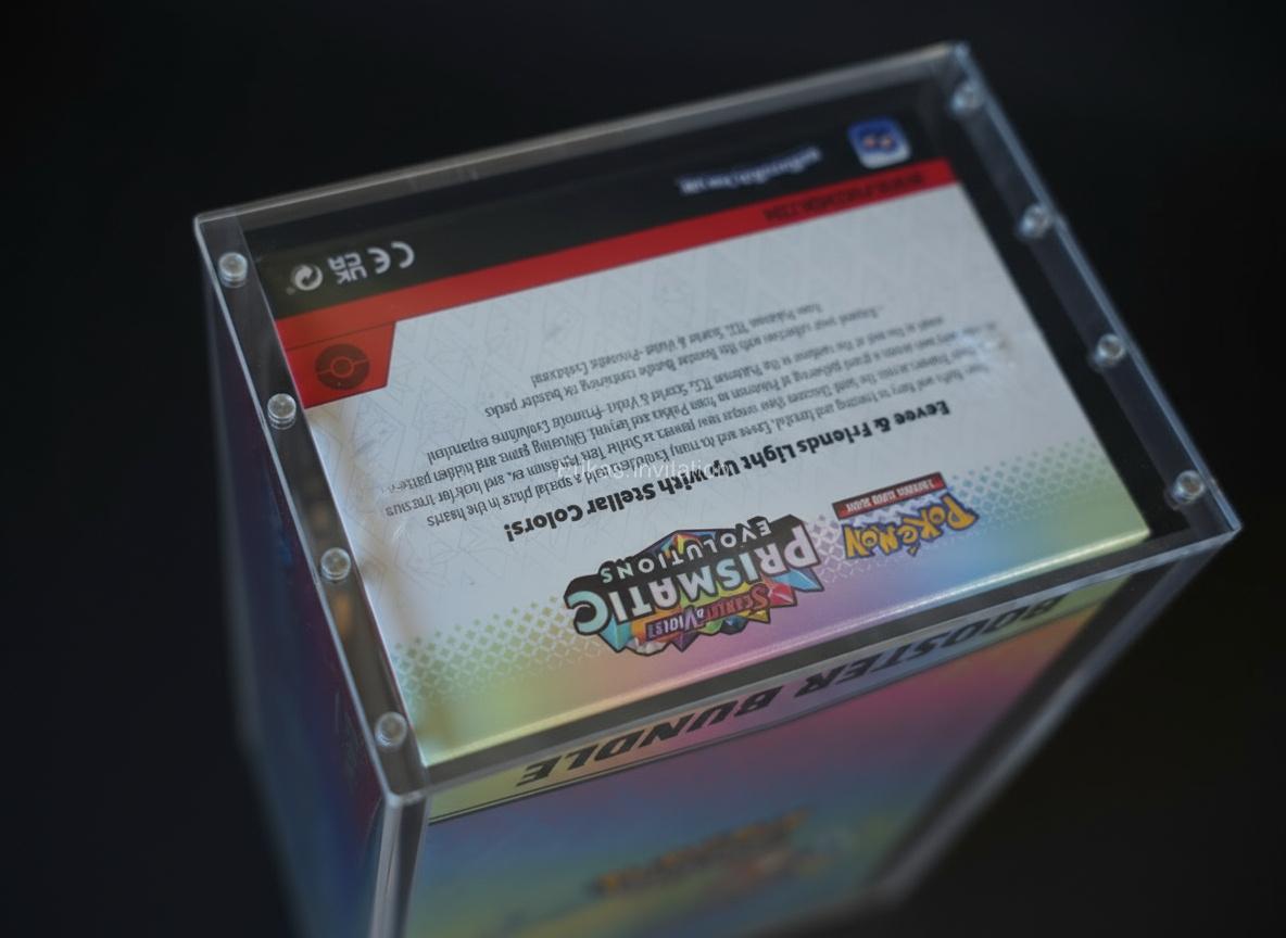 Booster Bundle Display Acrylic Display Case