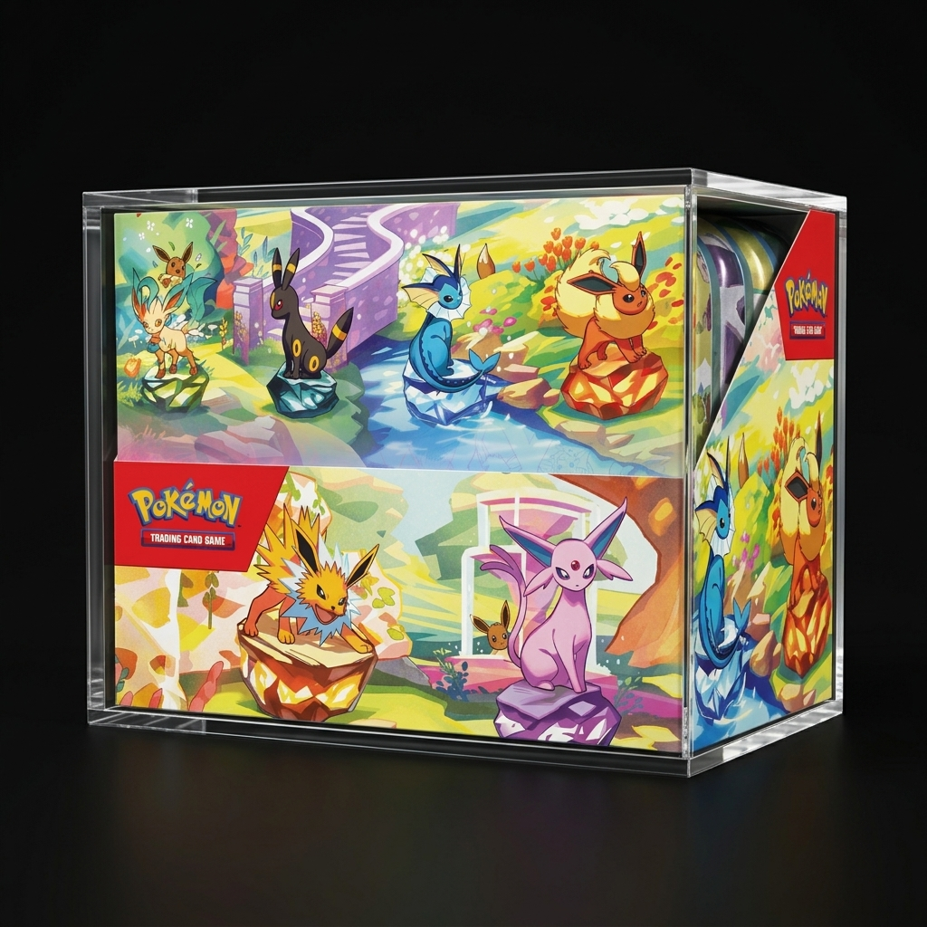 Mini Tin Display (8 Tin) Acrylic Case