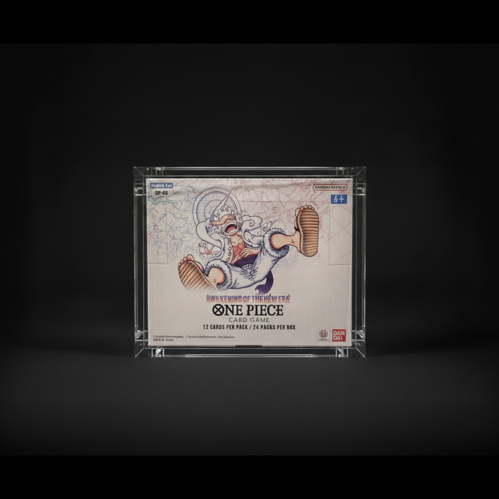 One Piece Booster Box Acrylic Case Erika's Invitation One Piece Booster Box Acrylic Case Erika's Invitation